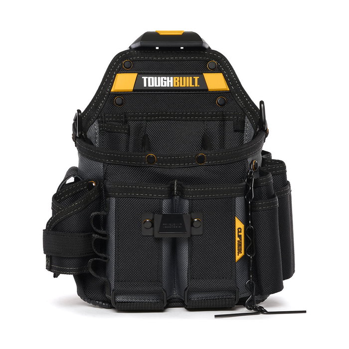 Toughbuilt Bolsa portaherramientas oficial electricista con sistema ClipTech