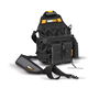 Toughbuilt Bolso Portaherramientas Oficial Electricista con Correa de Hombro, Construcción Robusta, 21 Bolsillos