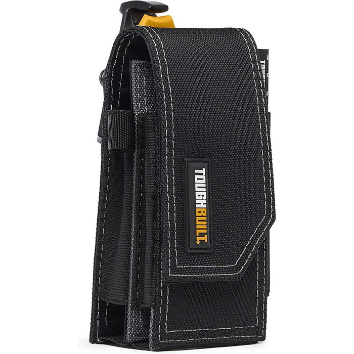 Toughbuilt Bolsa para móvil grande con ClipTech, bloc de notas y lápiz
