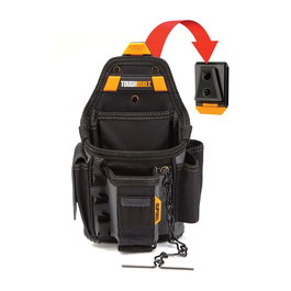 Toughbuilt Bolso Portaherramientas Pequeño Electricista Cliptech Ajustable Resistente 13 Bolsillos