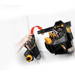 Toughbuilt Organizador de pared 60 cm con Cliptech | Construcción de Acero Duradero