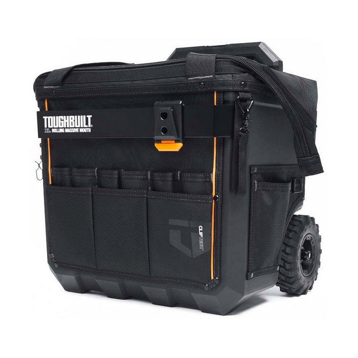 Toughbuilt Bolsa de herramientas Massive Mouth XL con ruedas y sistema Cliptech