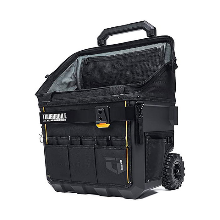 Toughbuilt Bolsa de herramientas Massive Mouth XL con ruedas y sistema Cliptech