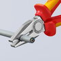 Knipex Alicates Universales VDE 200 mm, Cromado, para Corte de Alambre Blando y Duro, Materiales Planos y Redondos, Cumple EN 60900 IEC 60900