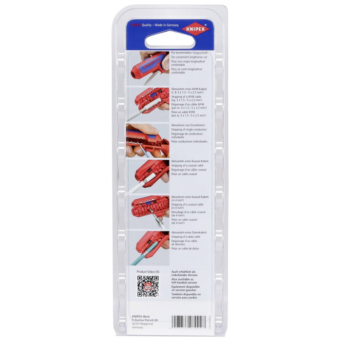 Knipex ErgoStrip Pelacables Universal