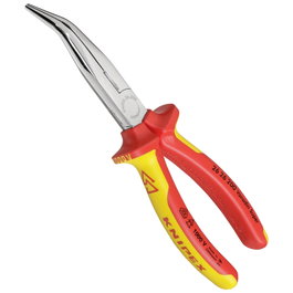 Knipex Alicates de boca de cigüeña curvo 200 x 56 x 19 mm