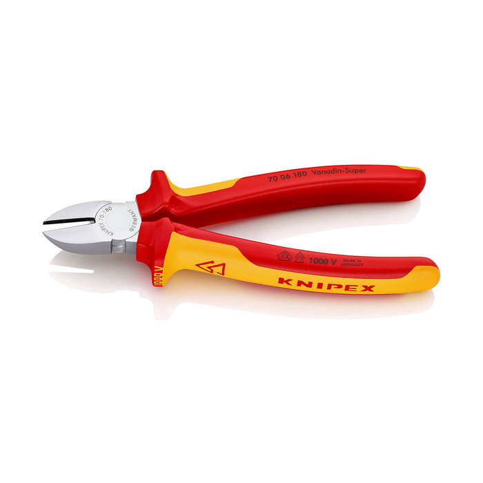 Knipex Alicates de corte diagonal 180 x 56 x 20 mm