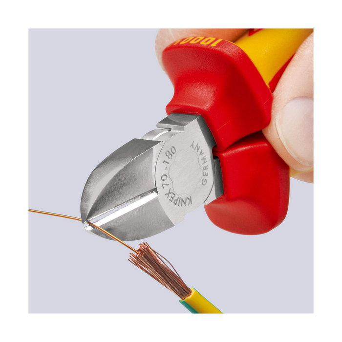 Knipex Alicates de corte diagonal 180 x 56 x 20 mm