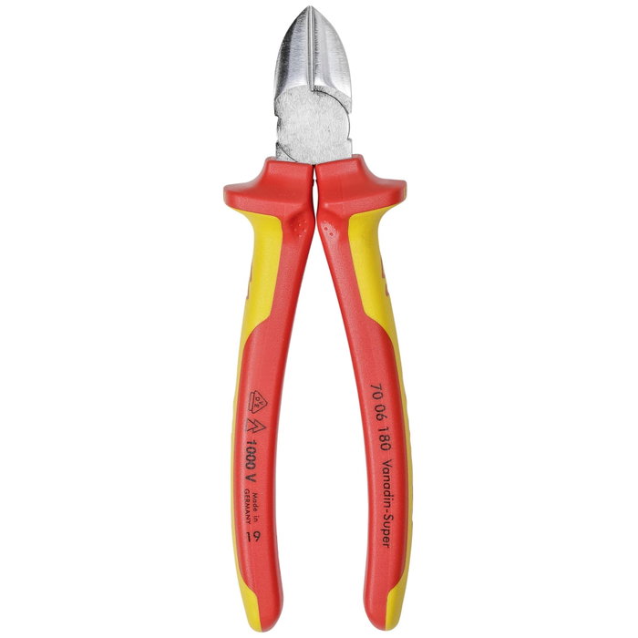 Knipex Alicate de corte diagonal cromado 180 mm