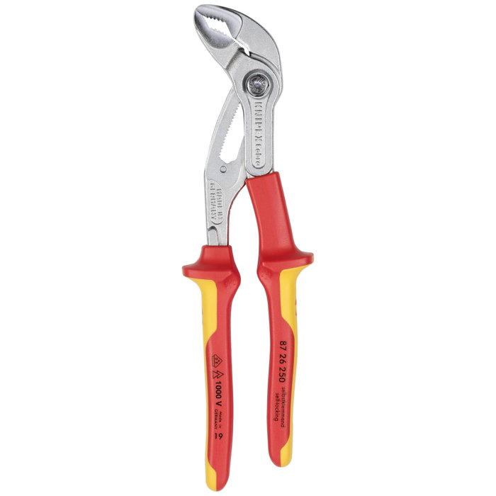Knipex Cobra Tenazas para bombas de agua cromadas