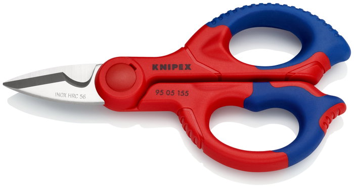 Knipex Tijera de Electricista con Microdentado 155 mm Knipex Tijera de Electricista con Microdentado 155 mm