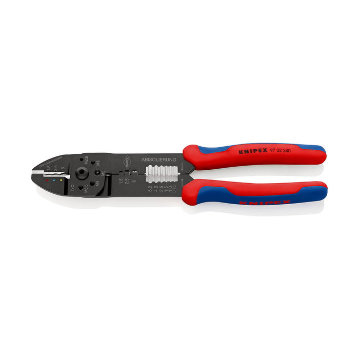 Knipex Alicates para entallar terminales 240 x 62 x 25 mm