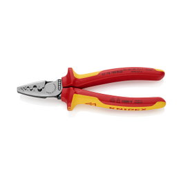 Knipex Alicates para entallar punteras 0,25-16 mm²