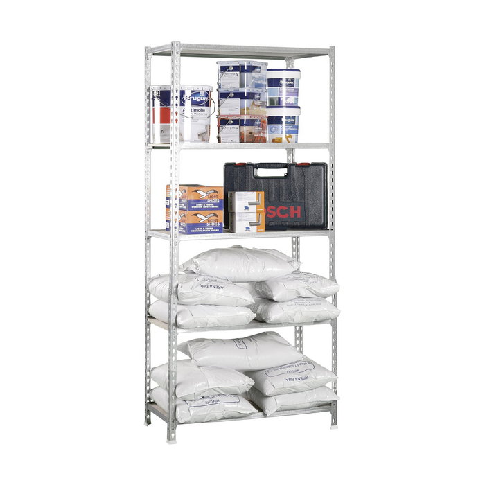 Simon Rack Estantería Maderclick 5/400 Galvanizado/Madera