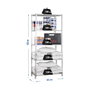 Simon Rack Estantería Maderclick 5/400 Galvanizado/Madera