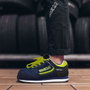 Sparco Gymkhana Zapatos Deportivos de Seguridad Talla 41 Azul Marino/Amarillo