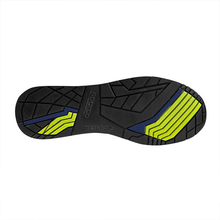Sparco Gymkhana Zapatos Deportivos de Seguridad Talla 41 Azul Marino/Amarillo