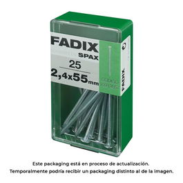 Fadix 10919857 Clavo Acero 2,4x55mm Caja 25 Unid.