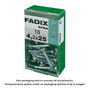 Fadix 10922475 Tornillo Rosca Chapa Autotaladrante Acero Inoxidable 4.2x25mm Caja 15 Unidades