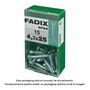 Fadix Tornillo Rosca Chapa Autotaladrante Cincado 4,2x25mm Caja 15 Unidades DIN 7504P Referencia 10922734
