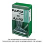 Fadix 10922819 Tornillo rosca chapa autotaladrante cincado 4,8x32mm Caja 10 unid.