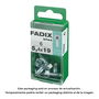 Fadix 10910038 Tornillo Rosca Chapa Hexagonal Autotaladrante 5,4x19mm Caja 6 Unidades Acero DIN 7504k