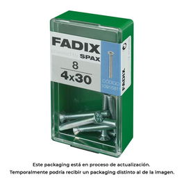 Fadix Tornillo Métrica M 4x30mm Cabeza Plana Caja 8 Unidades Referencia 10915811