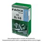 Fadix 10915897 Tornillo métrica cabeza plana M 5 x 16mm caja 10 unid.