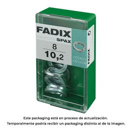 Fadix 10919598 Arandela Presión 10.2mm Acero Din 127 Caja 8 Unidades