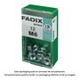 Fadix 10917310 Tuerca Zinc M6 Caja 12 Unidades Acero Cinado Din 934
