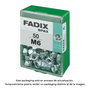 Fadix 10917679 Tuerca Autofreno Cinc M6 50 Unidades