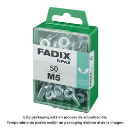 Fadix Tuerca mariposa cinc M 5 DIN 315 - 50 Unidades - Acero cincado - Ref. 10917921