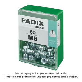 Fadix Tuerca Ciega M 5 Cincada M 50 Unid. Acero DIN 1587 Referencia 10918171