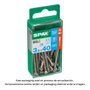 Spax Tornillo Madera Cabeza Plana Inox A2 3,5x40mm Caja 30 Unid. 4197000350401