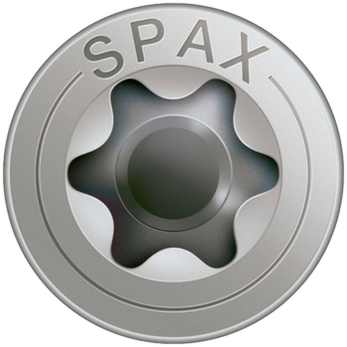 Spax Tornillo para madera acero inoxidable A2 4,0x40mm cabeza plana, 25 unidades Spax Tornillo para madera acero inoxidable A2 4,0x40mm cabeza plana, 25 unidades