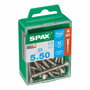 Spax Tornillo para madera acero inoxidable cabeza plana 5,0x50mm (25 unidades)