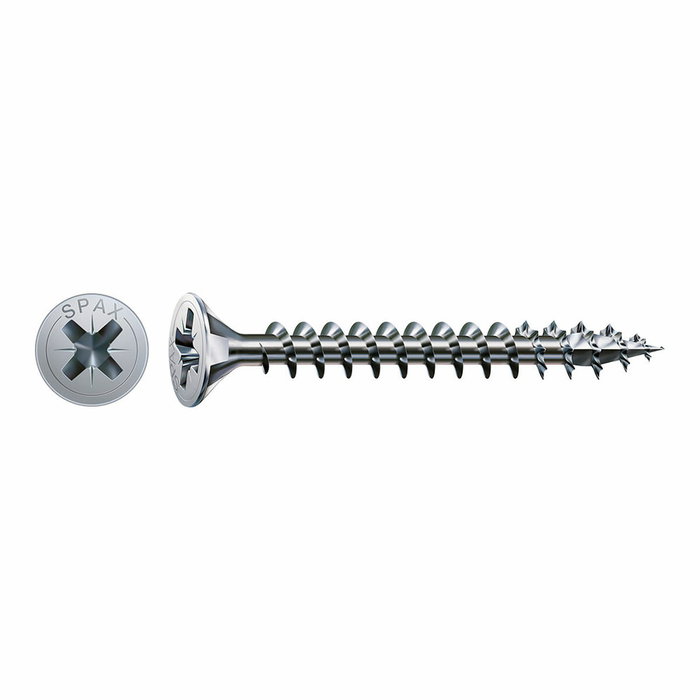 Spax Tornillo para madera cabeza plana Wirox 3,5x40mm, 50 unidades Spax Tornillo para madera cabeza plana Wirox 3,5x40mm, 50 unidades