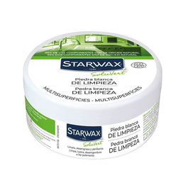 Starwax Piedra Blanca de Limpieza 375 g - Limpia, Desengrasa, Pule y Crea Efecto Impermeable Multisuperficies