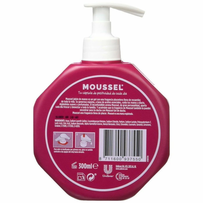 MOUSSEL Jabón de manos Classic con dosificador 300 ml
