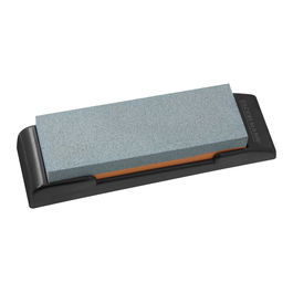 Nirosta Piedra de Afilar Cuchillos Cerámica Doble Cara Gruesa/Fina Base Antideslizante 190 x 60 mm