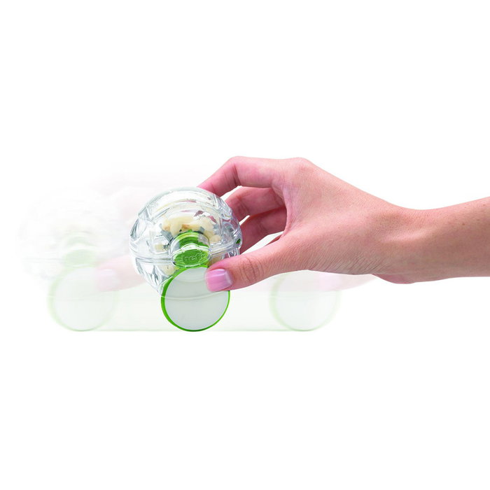 Chefn Picador de ajos Garlic Zoom, plástico san y acero inoxidable, apto para lavavajillas, verde