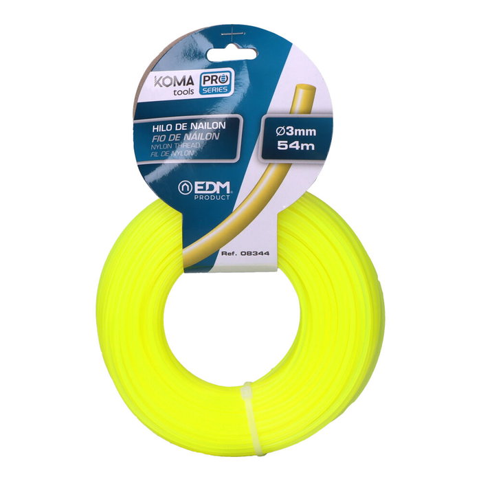 Koma Tools Hilo para desbrozadora Ø3,0mm 54m Pro series 08338 Koma Tools Hilo para desbrozadora Ø3,0mm 54m Pro series 08338
