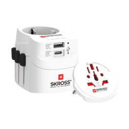 Skross Set 2 multi adaptadores de viaje 1302472
