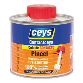 Ceys 503418 Contactceys Adhesivo Transparente para Poliestireno con Pincel 500 ml