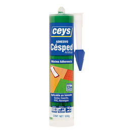 Ceys Adhesivo en Cartucho Especial Césped Artificial 500g 507256 para Instalación y Reparación