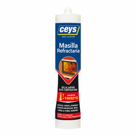 Ceys Sellador Masilla Refractaria Negra 300 ml