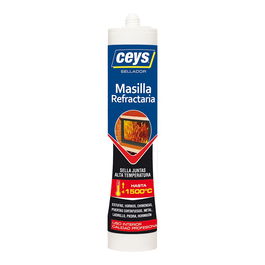 Ceys 506301 Sellador Masilla Refractaria para Juntas hasta 1500°C 300 ml