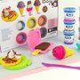 MILAN Maletín de Pasta Blanda Soft Dough Helados y Gofres con 6 Botes y Herramientas