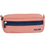 Milan Estuche Portatodo Serie 1918 Rectangular Rosa con Azul Marino