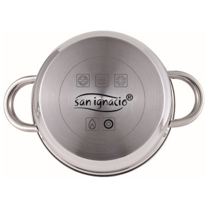 San Ignacio Batería de cocina Cassel 5 piezas de acero inoxidable